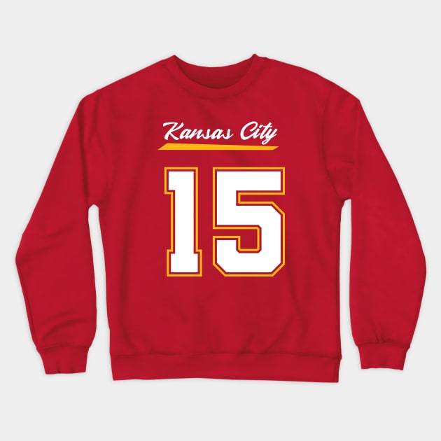 Patrick Mahomes II Jersey Shirt Crewneck Sweatshirt by johnnystackart